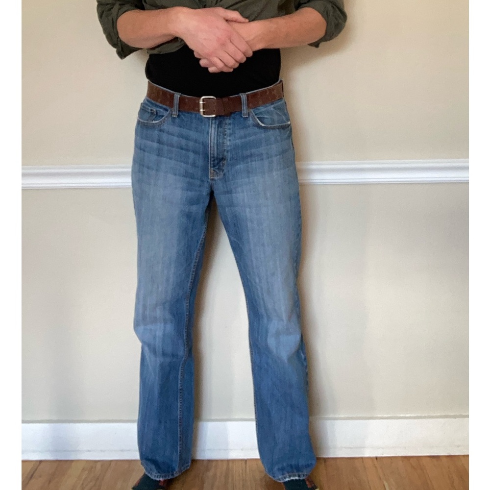 Banana Republic Light Wash Relaxed Fit Jeans